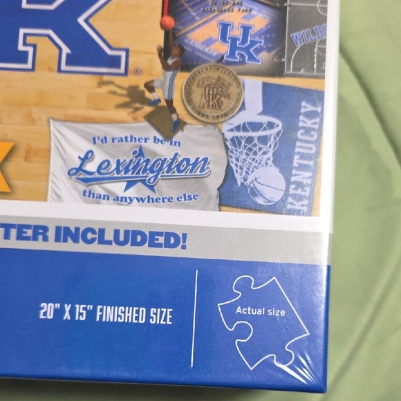 NCAA Kentucky Wildcats Retro 500-Piece Puzzle - Picture 4 of 5